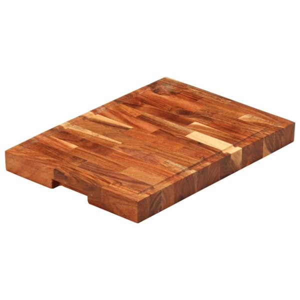 vidaXL Skjærebrett 42x30x4 cm heltre akasie