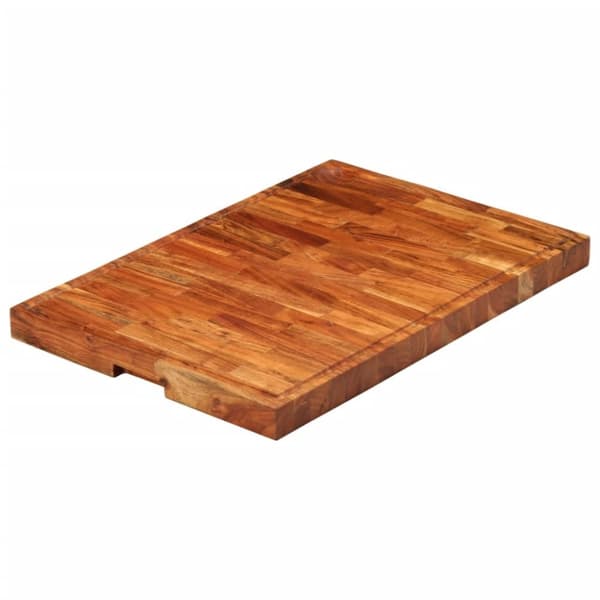 vidaXL Skjærebrett 60x42x4 cm heltre akasie