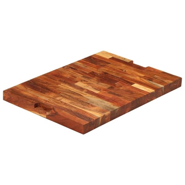 vidaXL Skjærebrett 60x42x4 cm heltre akasie