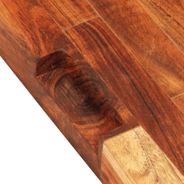 vidaXL Skjærebrett 60x42x4 cm heltre akasie