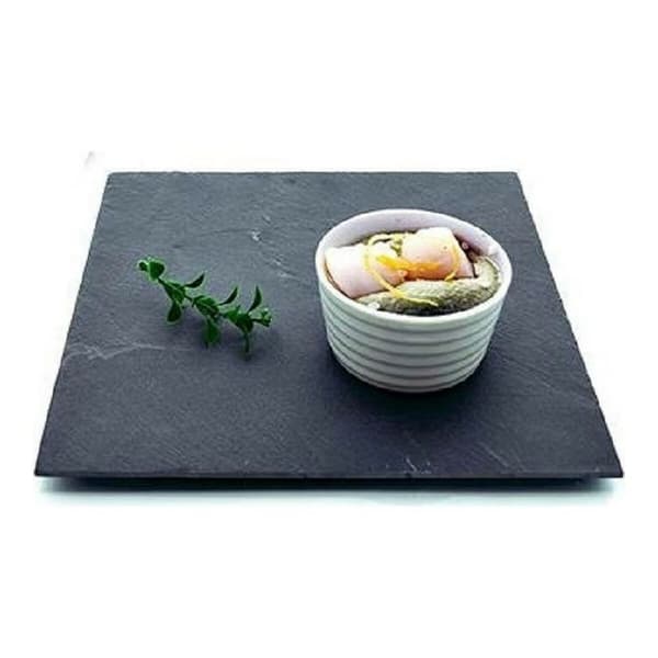 Snacksbricka Kinvara 551563 Svart 30 x 0,5 x 30 cm