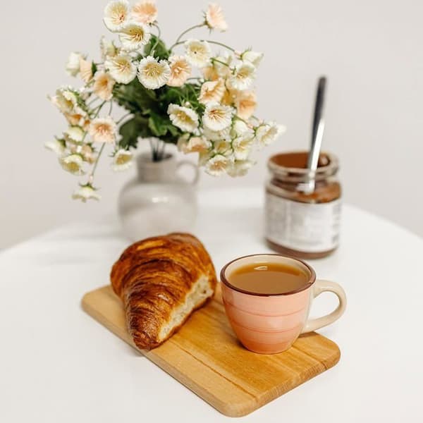 Creative Home Set med 6 trä skärbräda | 22,5 x 12,5 x 1,2 cm | Frukostbräda i trä | Frukostbräda