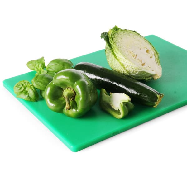 HACCP skærebræt til grøntsager 600x400mm grøn - Hendi 825631