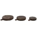 Miniatyrbilde 1 av 3: Skjærebrett Home ESPRIT Brun Svart Akasia Naturell Kolonial 30 x 25 x 4 cm (3 Deler)