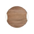 Miniatyrbilde 4 av 4: Skjærebrett Home ESPRIT Gyllen Naturell Metall Akasia 32,3 x 31,3 x 1,4 cm