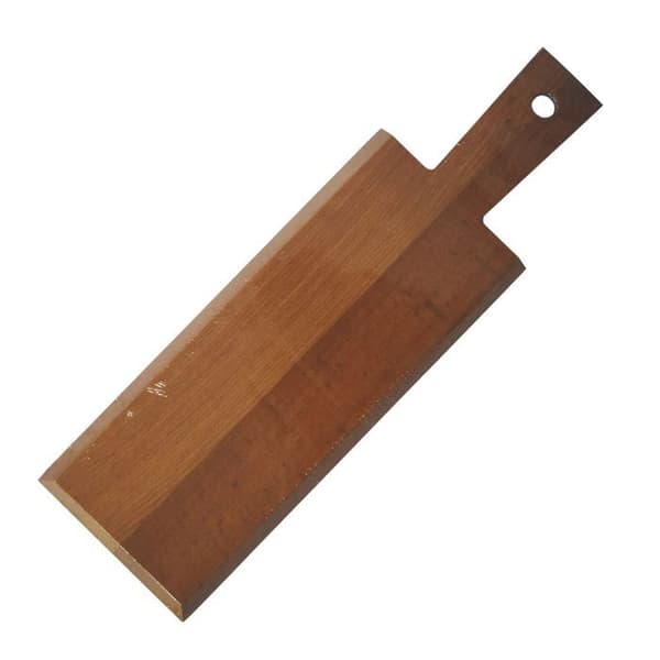 Skärbräda, mörk bok, fasade kanter 39 x 12 cm Fackelmann Wood Edition