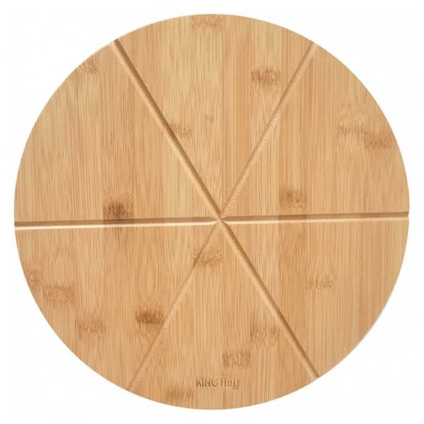 BAMBUS PIZZA BOARD BAKKE 35cm KINGHOFF KH-1565