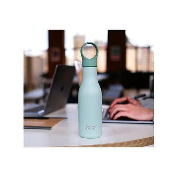 Isolerad flaska - Joseph Joseph - Loop - 500 ml - Rostfritt stål 18/8 - Vattentät