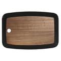 Miniatyrbilde 3 av 3: Skjærebrett Home ESPRIT Svart Naturell Akasia Brett 30 x 20 x 1,8 cm