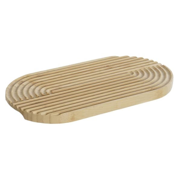 Skærebræt DKD Home Decor Natur Bambus 29,2 x 15 x 1,6 cm