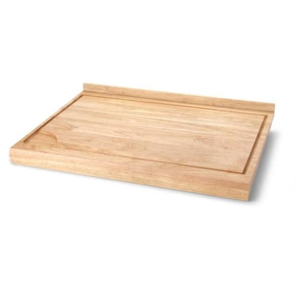 Bakbordsplatta - Continenta - 03096000 - Gummiträ - 62x46,5x4,5cm - Användbar på båda sidor