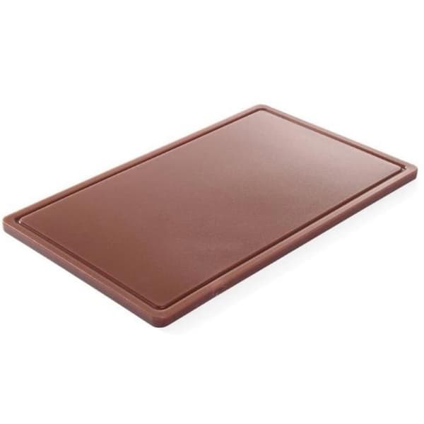 HACCP skärbräda för charkuterier GN 1/1 brun - Hendi 826041