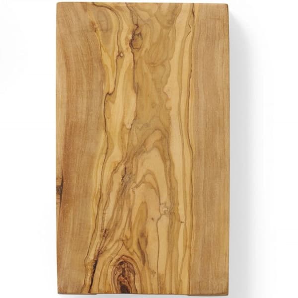 Serveringsbräda i olivträ, rektangulär, 250 x 150 x 18 mm - Hendi 505168
