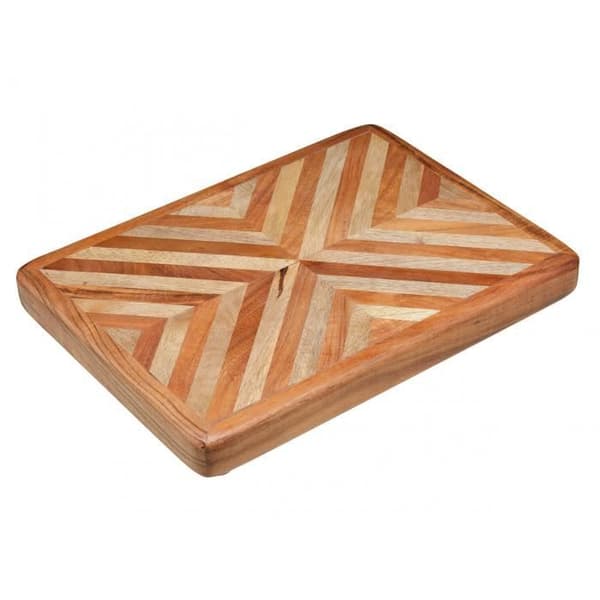 KitchenCraft slaktblock 38 x 28 x 4 cm naturligt trä