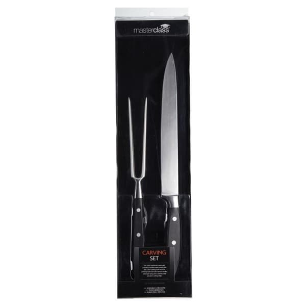 MasterClass rostfritt stål kött och fjäderfä carving set