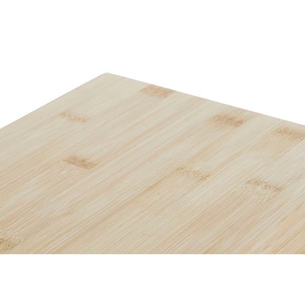 Skärbräda - DKD Home Decor - Bambu och Rostfritt Stål - 28x21,5 cm - Elegans - Chic