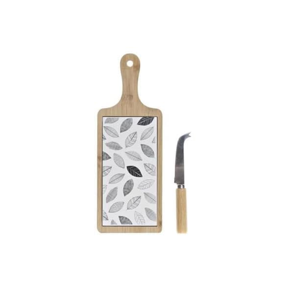 Ensemble apéritif DKD Home Decor Volets Bambou Gräs (33 x 12 x 1 cm) (3 stycken)