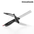 Miniatyrbild 3 av 4: Kniv-sax med integrerad mini skärbräda InnovaGoods