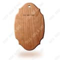 Miniatyrbild 1 av 4: TD® Skärbräda i massivt trä utomhus Svart valnöt Western Board Western Style Steak Bread Board