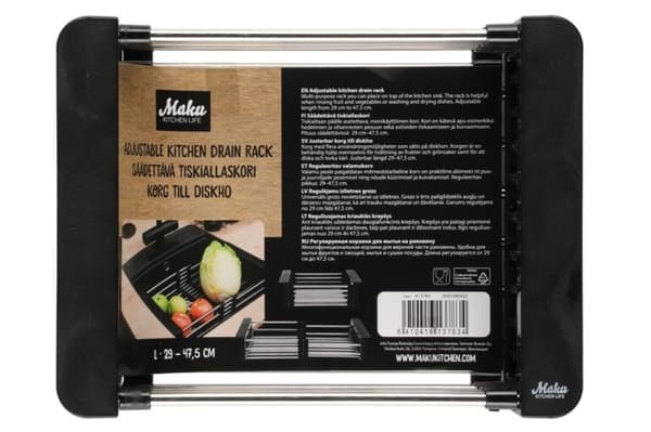 Maku Opvaskestativ, justerbar 29-47,5 cm