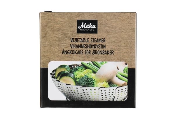 Maku Basic Grøntsagsdampkoger, stål