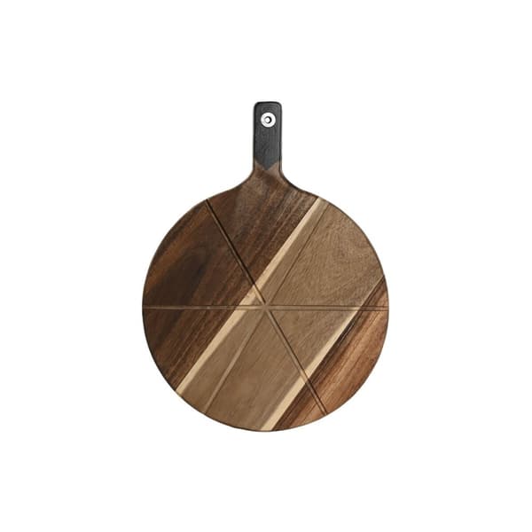 Pizzaform Home ESPRIT Naturell 30 x 40 x 1,5 cm (3 Deler)