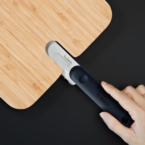 Plånbok för bröd med kniv black edition