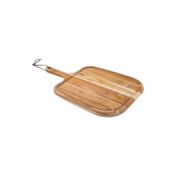 Serveringsbräda - TRAMONTINA - Provence - FSC teakträ - 40x27x1,8cm - Mineralolja finish