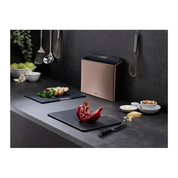 Skärbrädor - Joseph Joseph - Folio™ - 4 brädor - 24 x 34 cm - Roséguld