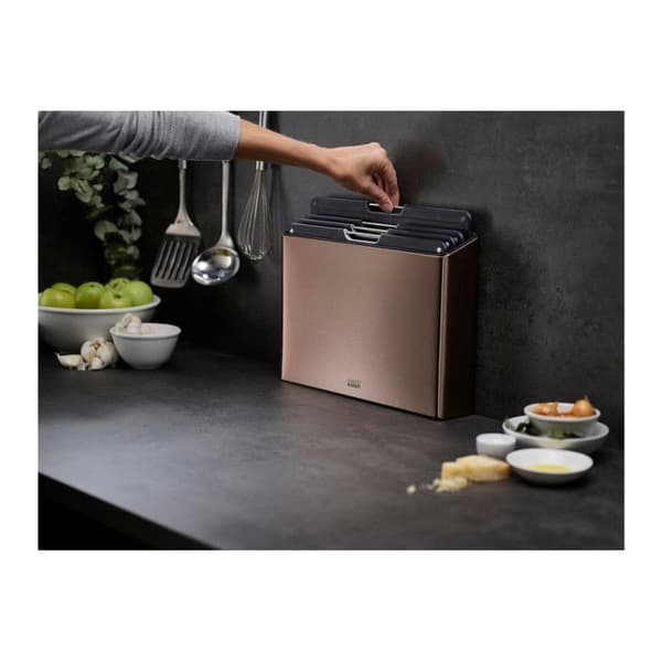 Skärbrädor - Joseph Joseph - Folio™ - 4 brädor - 24 x 34 cm - Roséguld
