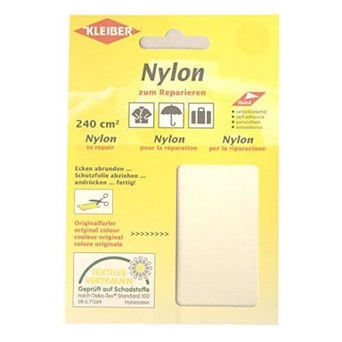 Självhäftande tyg - Kleiber - Modell 430-34 - Nylon - 240 cm2 - Vit