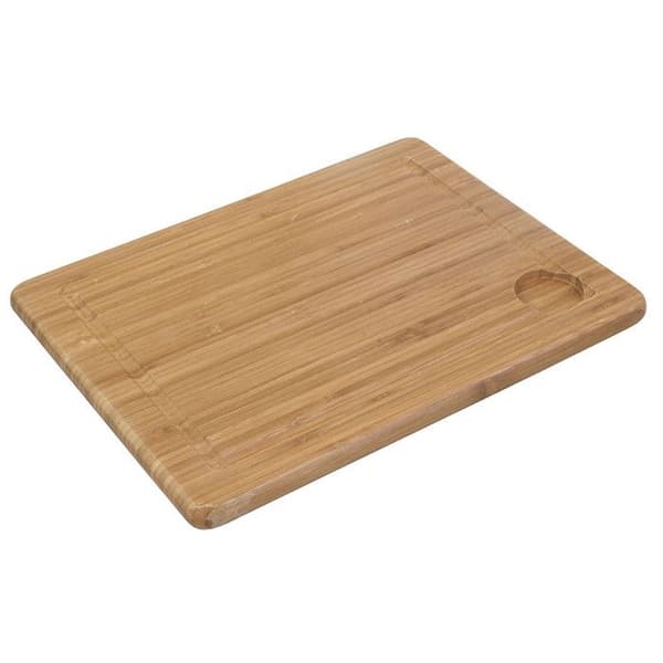Skärbräda - AMBIANCE NATURE - 505491 - Bambu - 29x22cm - Rigolet för juice