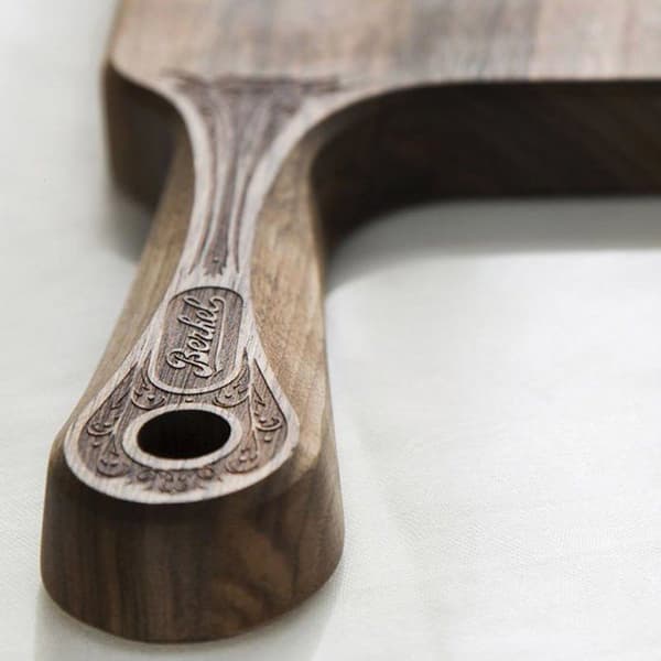 Skärbräda - Berkel - VOLANO - Bokträ - 395x200x25mm - Klassisk design