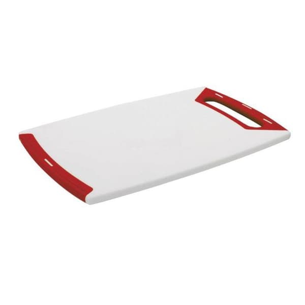 Skärbräda - Polyeten - Röd - 36x22x1 cm - Tål maskindisk