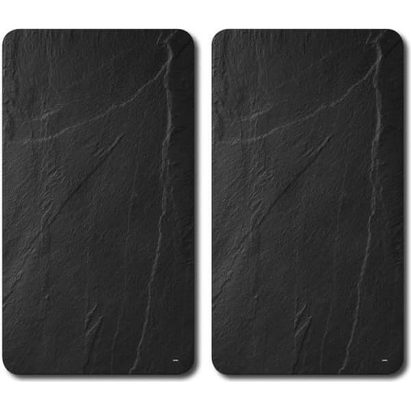 Skärbrädor - Kesper - Set om 2 - Härdat glas - Granit effekt - Stötsäkra