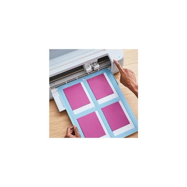 Skärmatta - Cricut - Maker - 30 cm x 30 cm - Färg Blå - Plast