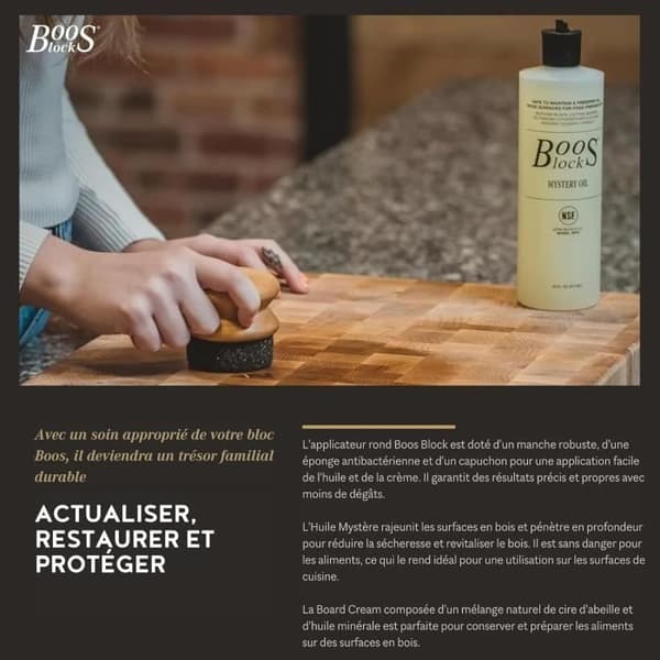 Planche Boos Block Pro Chef Series Amerikansk Lönn Köksskiva