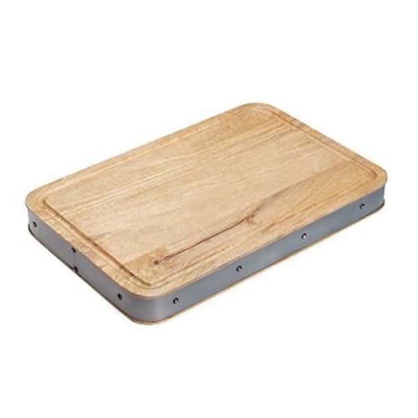 Kitchen Craft Skärbräda, Metall, Beige-Grå, 28 x 18 x 18 cm
