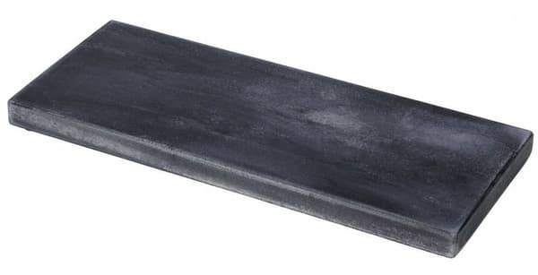 Marmor køkken skærebræt grå 25x10cm