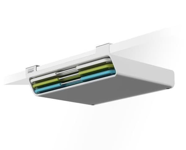Joseph Joseph - 60199 - Folio Slim Set med 3 skärbrädor under hyllan, flerfärgad, för att spara utrymme