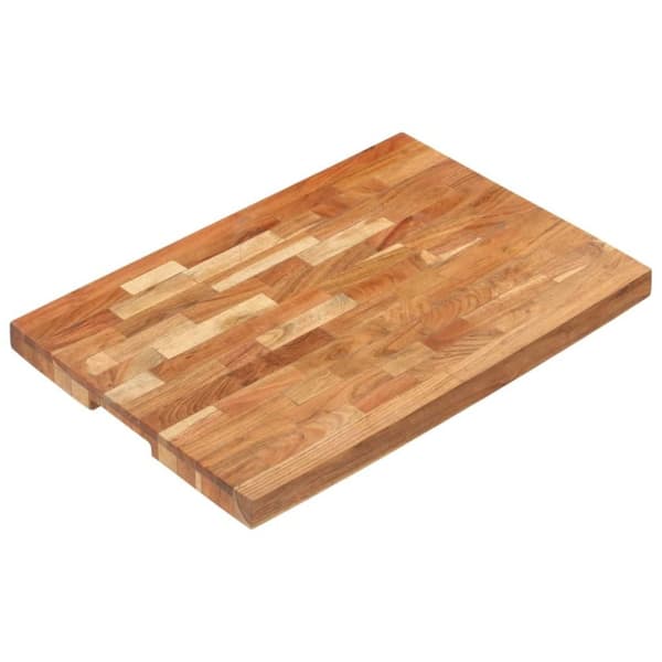 vidaXL skærebræt 60x40x4 cm massivt akacietræ