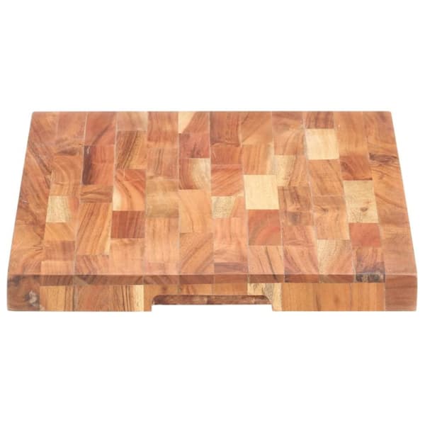 vidaXL skærebræt 50x35x4 cm massivt akacietræ