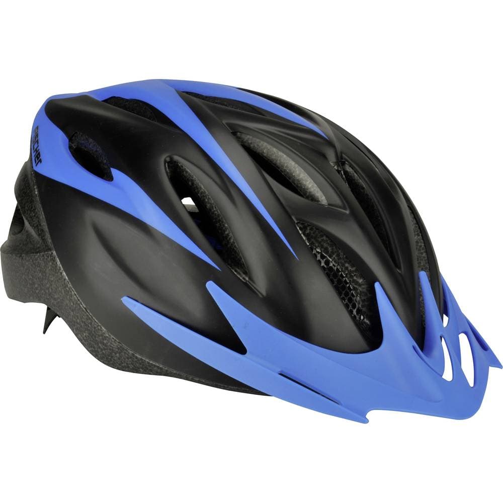 Fischer Fahrrad Sportiv sw L/XL City-hjelm Sort, Lyseblå Konfektionsstørrelse=L