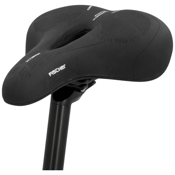 FISCHER FAHRRAD R.E.Med MEMORY FOAM Sadel Svart