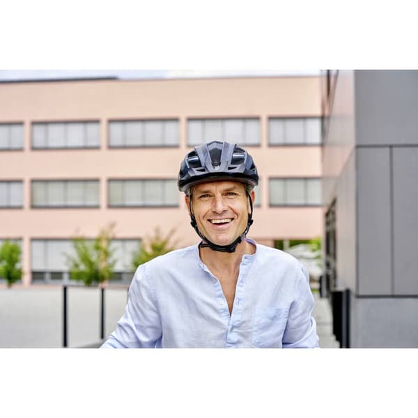 FISCHER FAHRRAD Urban Plus Brooklyn Pedelec-hjälm Svart Klädstorlek=S/M Huvudomfång=52-59 cm