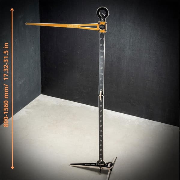 Mtb Hopper Hyppytanko Star-puhelintelineellä Crane Musta 150 kg Mies