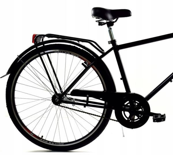 Herrecykel - 28 tommer cykel - retro - sort