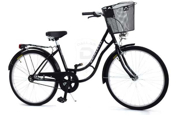 Pigecykel - 26 tommer cykel - retro - sort