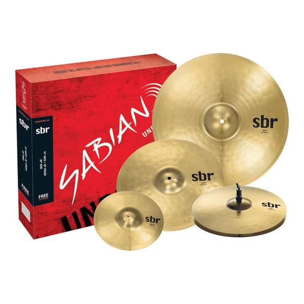 SABIAN PSA SBR5003G - Harmonisk set - Promo 14"-16"-20" + gratis 10" stänk