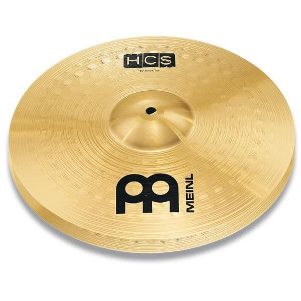 "Cymbal Hi Hat Charleston MEINL HCS 14 - Märket MEINL - Legering MS63 - Varm och balanserad ton"